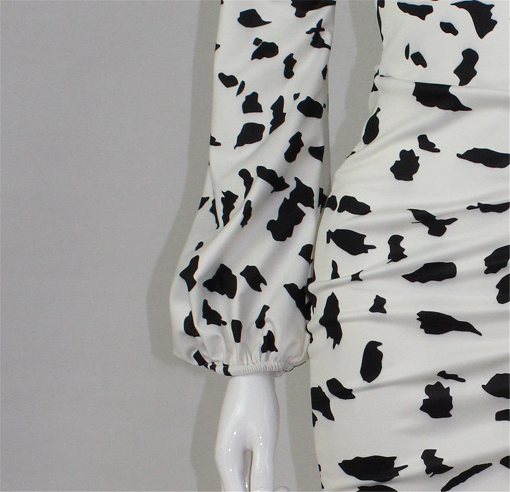 European And American Trade Dress Leopard Print