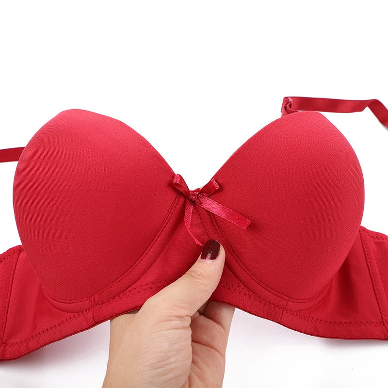 Sexy Lingerie Set, Detachable Shoulder Support And Anti-sagging Bra For Young Women.